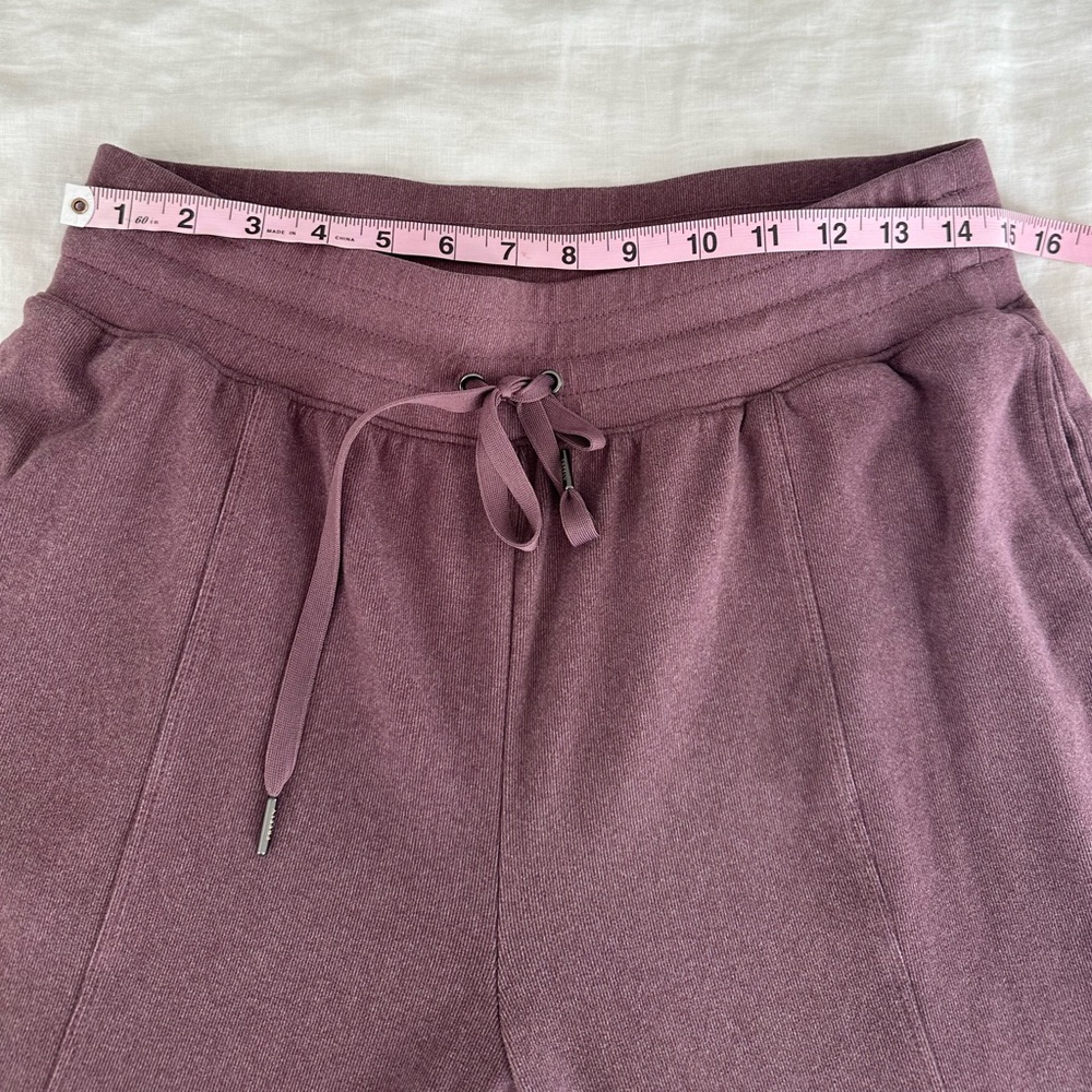 Freely Mauve Cozy Joggers Elevated Lounge Athleisure Workout - Picture 4 of 7